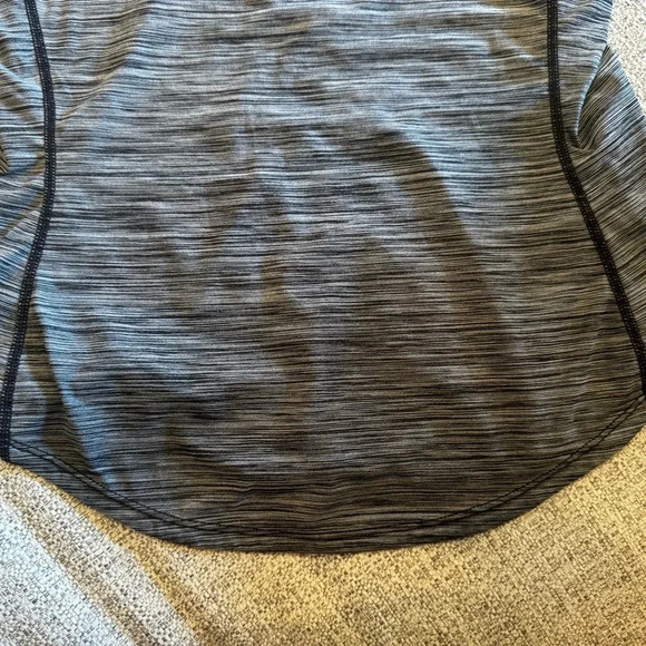 Adidas Criss Cross Back Performance Black Grey Tank Top Workout Sz S - Picture 6 of 9